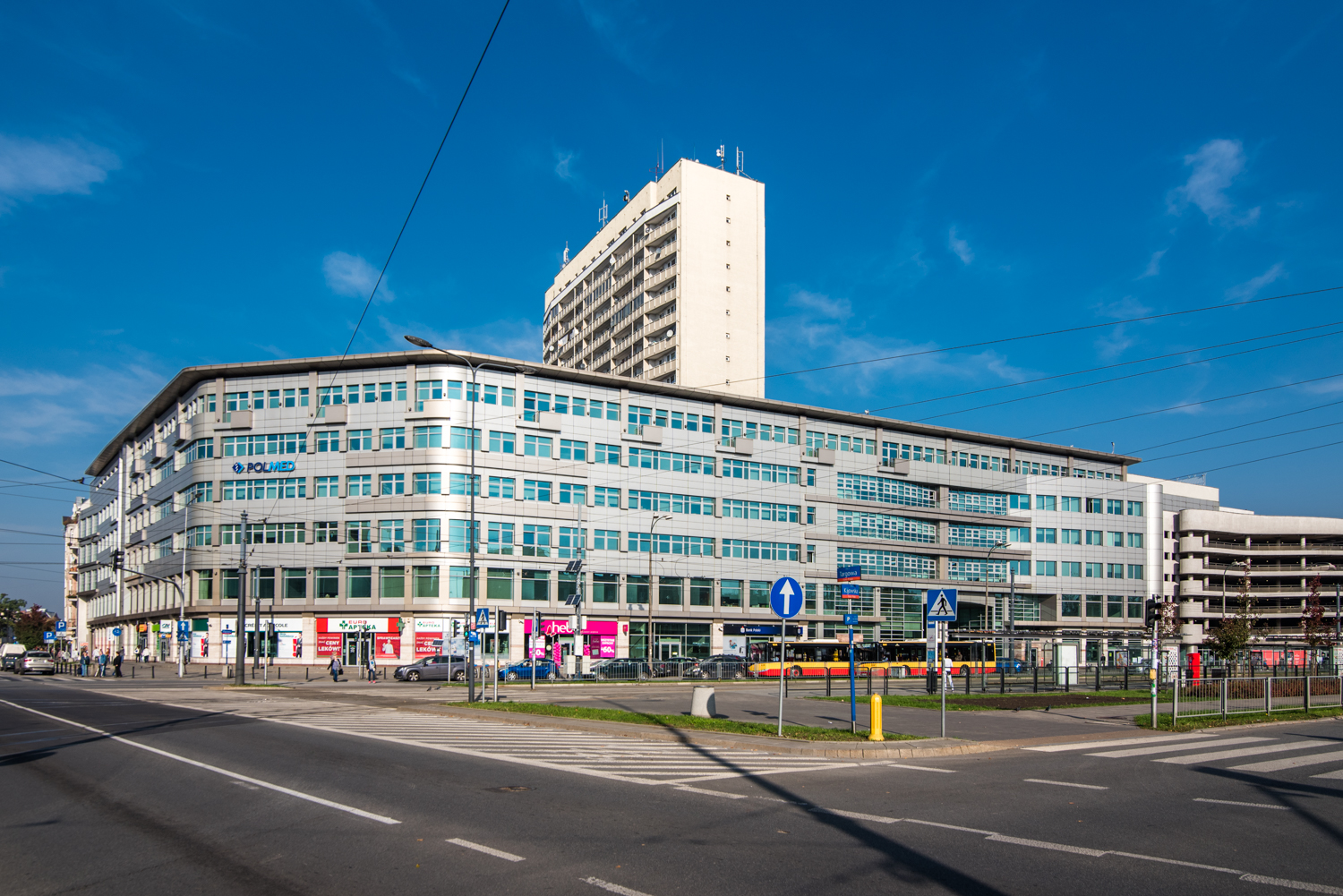Zdjęcie architektury budynku Centrum Millenium